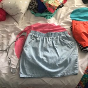 Denim skirt